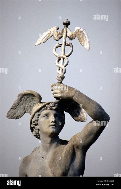 hermes with caduceus
